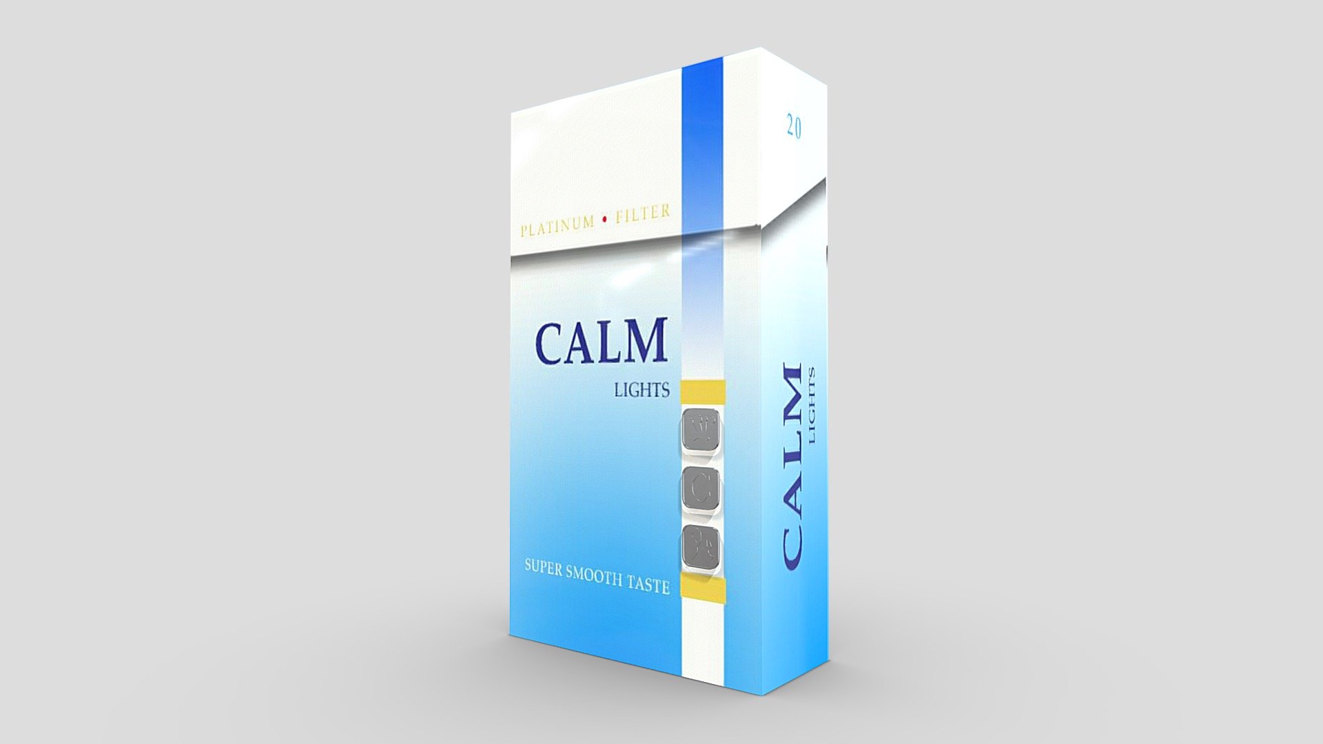 Calm Cigarette Packaging