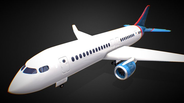 Aeroplane 3D Model [ Znanye.com ] 3D Model