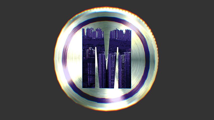 coin meg icon 3D Model