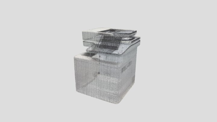 HP- Laser Jet 3D Model