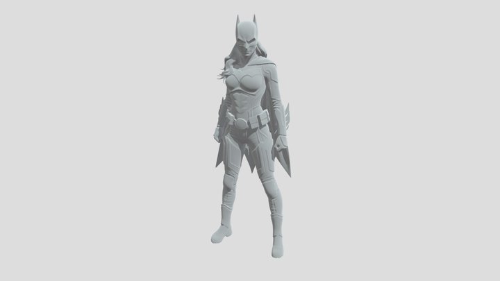 Batgirl 3D Model