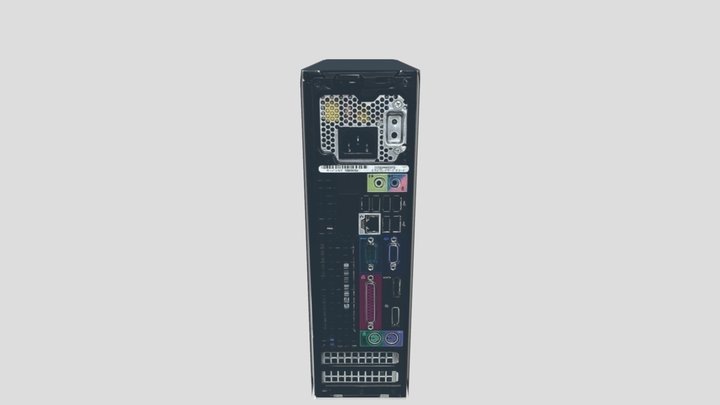 Low Poly Dell Optiplex 960 – Free 3D Model STL