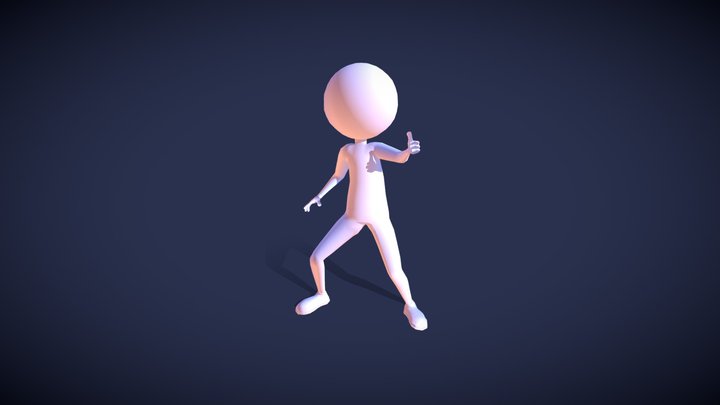 Stickman 3D models - Sketchfab