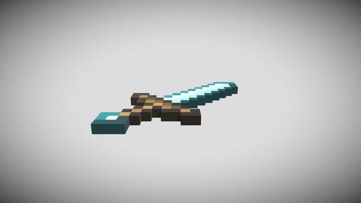 Diamondsword 3D models - Sketchfab