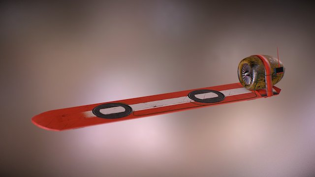 Hoverboard 3D Model