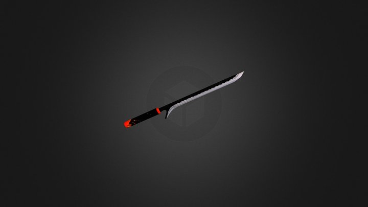 Donation Katana 3D Model