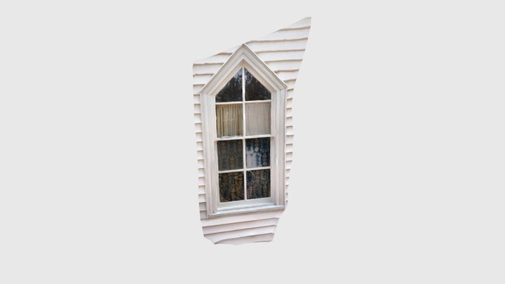 Sand Road Baptist Church Window 3D Model