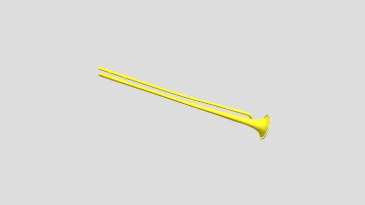 Trompette naturelle BESSON E 980-2 – Gratis 3D-model STL