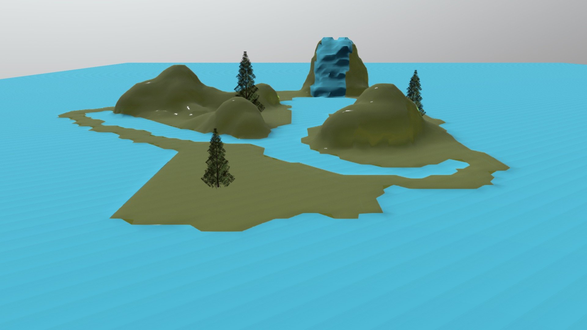 Chillterrain (first Sketchfab Model) - Download Free 3d Model By 