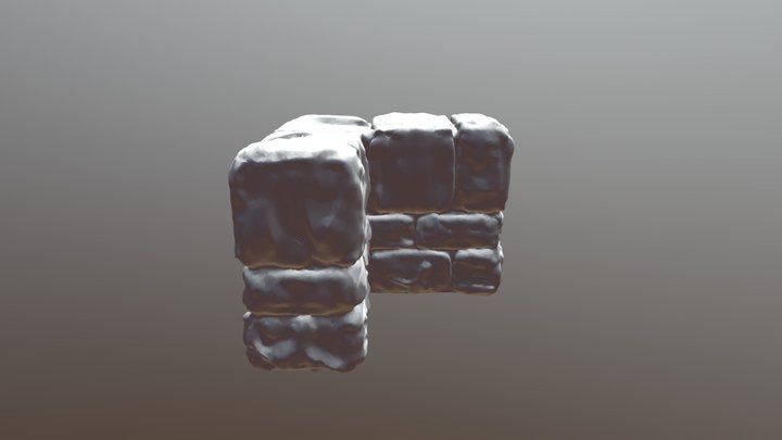 Open Forge 2 0 Dungeon Stone Corner 3D Model