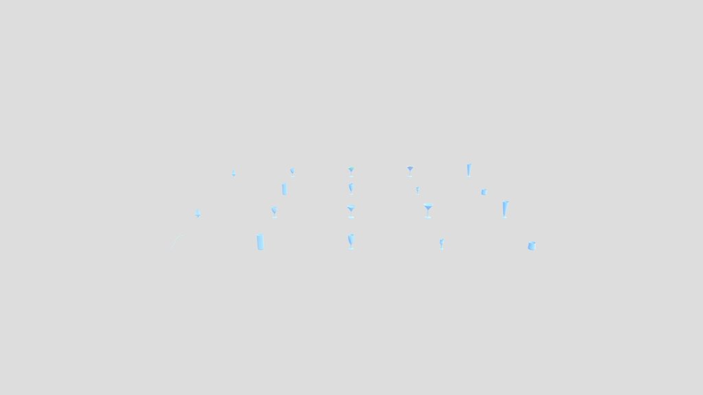 Drinkcocktail Cartoon Style Asset