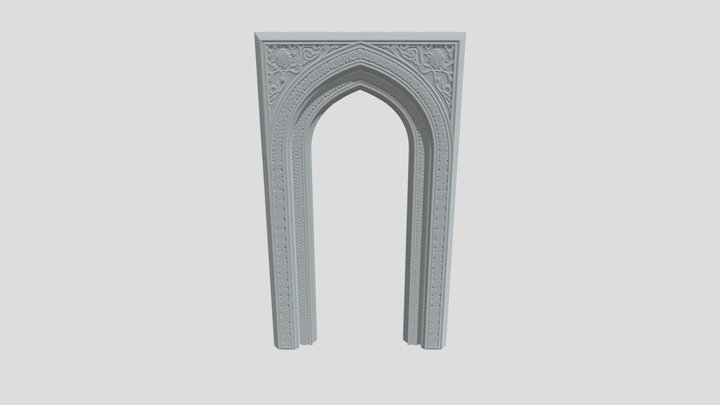Rose Archway 3D Model