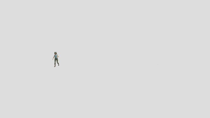 Idle character 3D Model