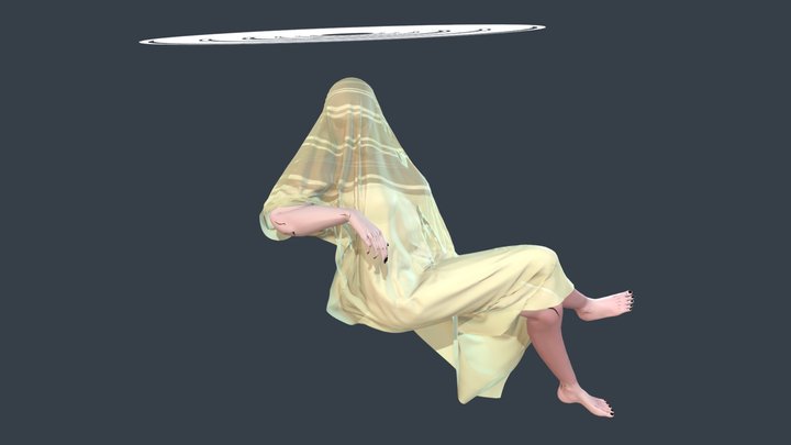 Jane W Cloth 3D Model
