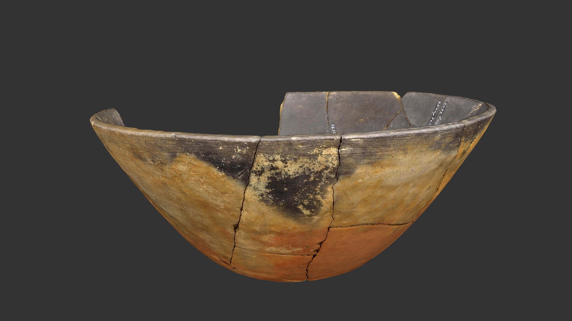 Catawba Earthenware Pan (2500p3690)