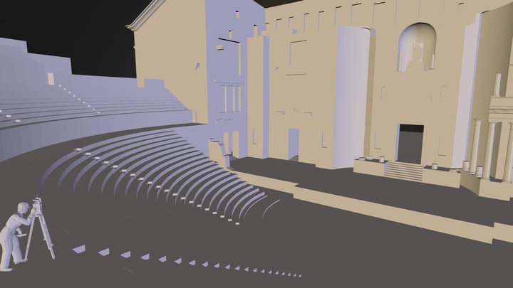 Theatre Orange  3D Model