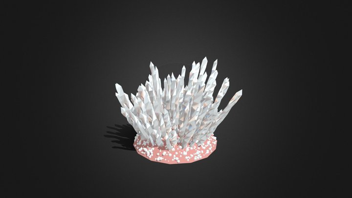 Crystal cluster 1 3D Model