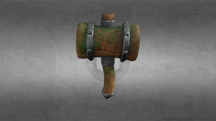 Stylized_Hammer 3D Model