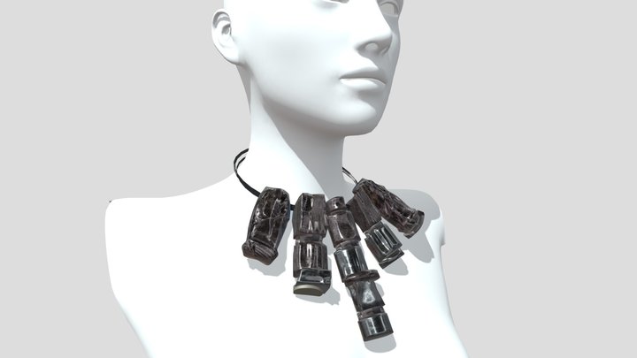 Stone neckless 3D Model