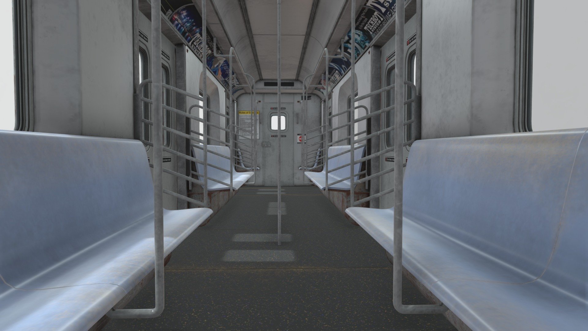 Subway Train - Buy Royalty Free 3D model by local.yany [5e0cf61 ...