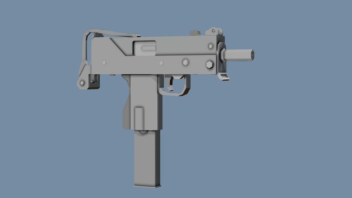 Low-Poly Mac 10