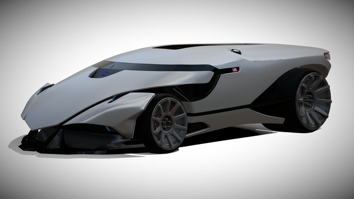 2020 Phoenix Condor Hypercar Concept 3D Model