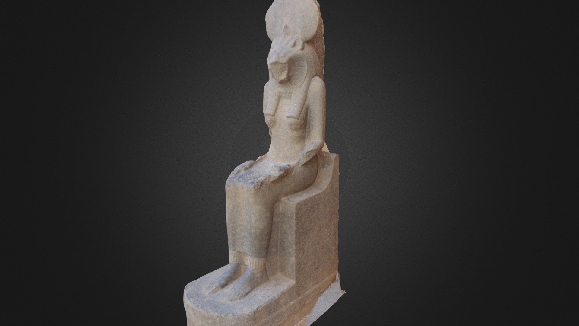 Sejmet en Medinet Habu - Egypt
