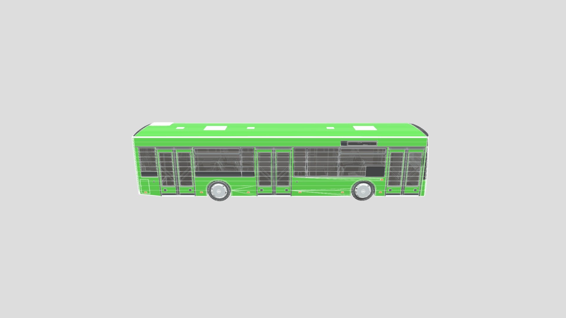 Maz 203 bus - 3D model by Technicaldiler (@egorlitvinko) [5e127ee ...