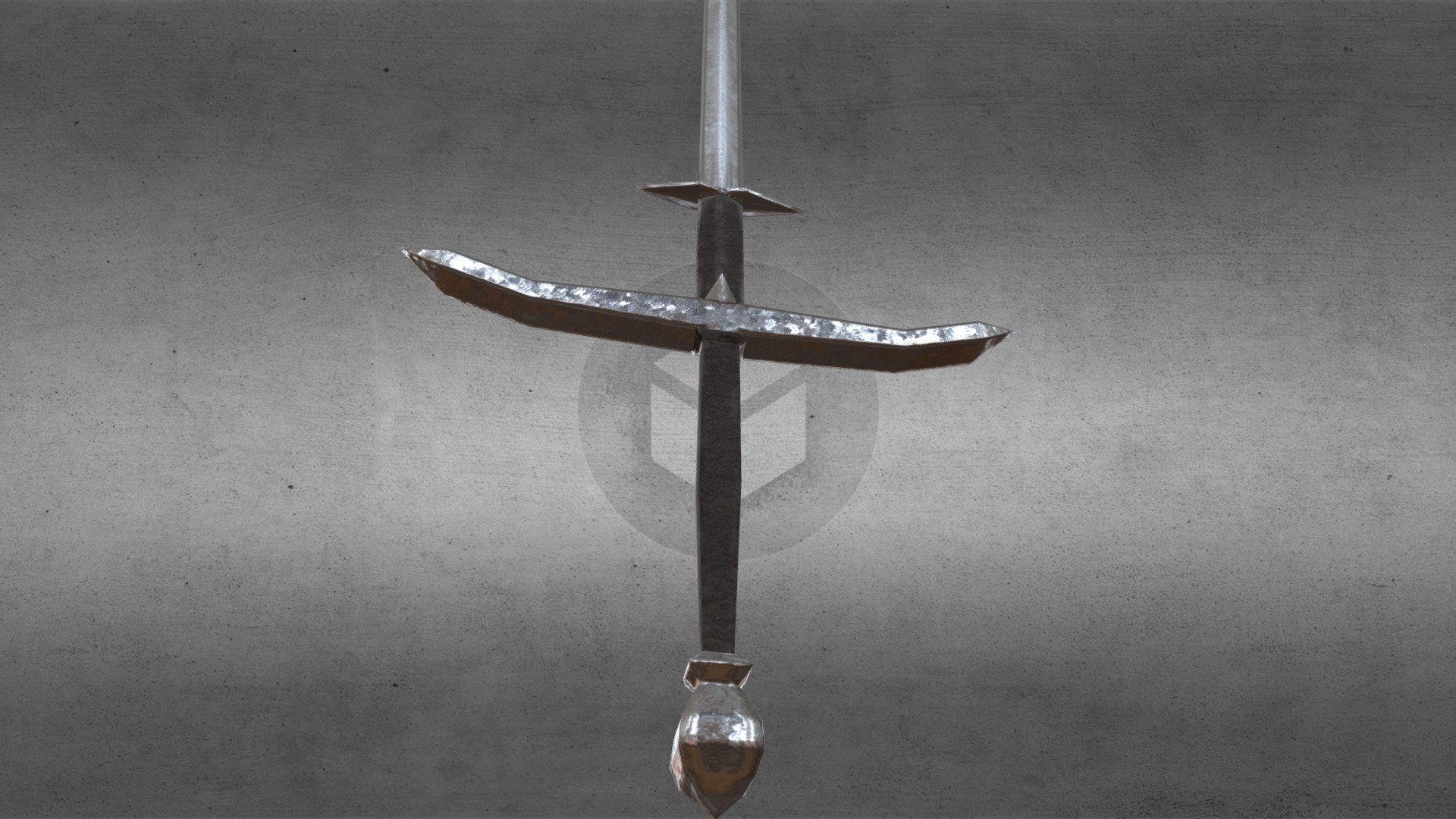 Zweihander Sword 3D model by Decalibrator [5e1291c] Sketchfab