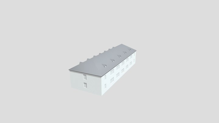 Bergen Belsen Garrison Building (Type 3) 3D Model