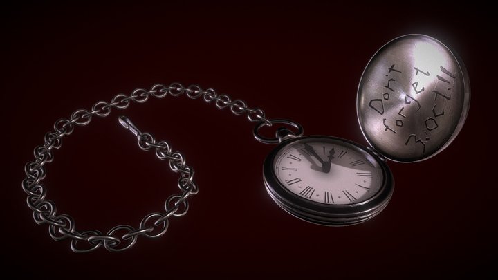 Fullmetal Alchemist Pocket Watch 3D Model