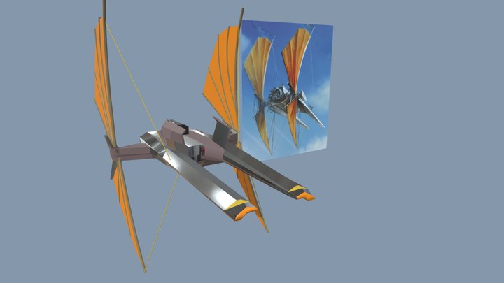 Noria Ship 3D Model