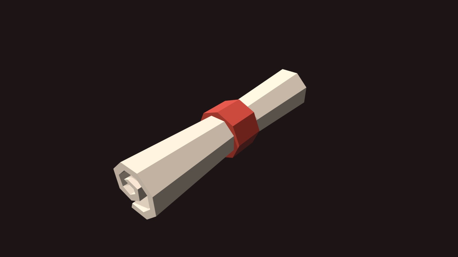 Scroll 0.35x0.1x0.1