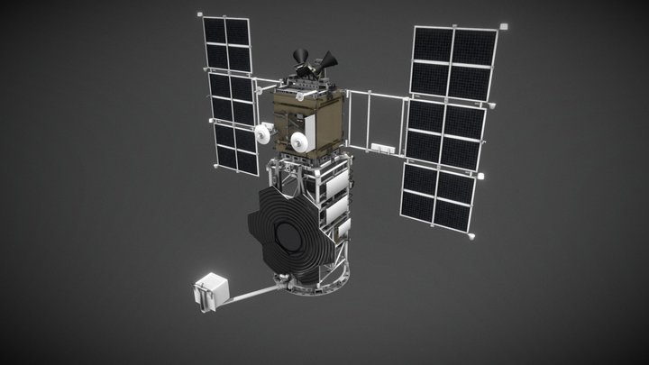 Mikhailo Lomonosov satellite 3D Model