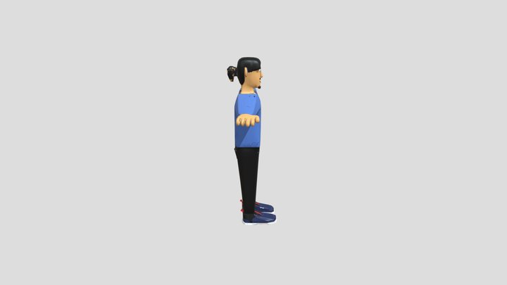 Techie 3D Model