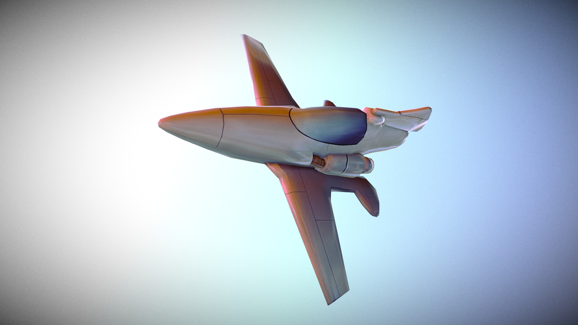 3D model Ship XR SCI-FI - This is a 3D model of the Ship XR SCI-FI. The 3D model is about a close-up of a propeller.