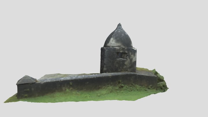 Sentry Post - Ft Solidad, Umatac, Guam 3D Model