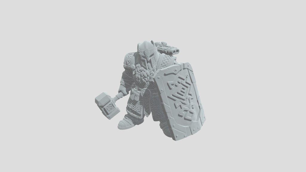 Runebound Dwarven Warrior