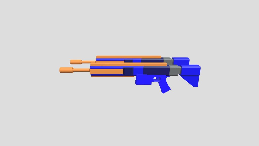 Untitled NERF Stryfe modular blaster.