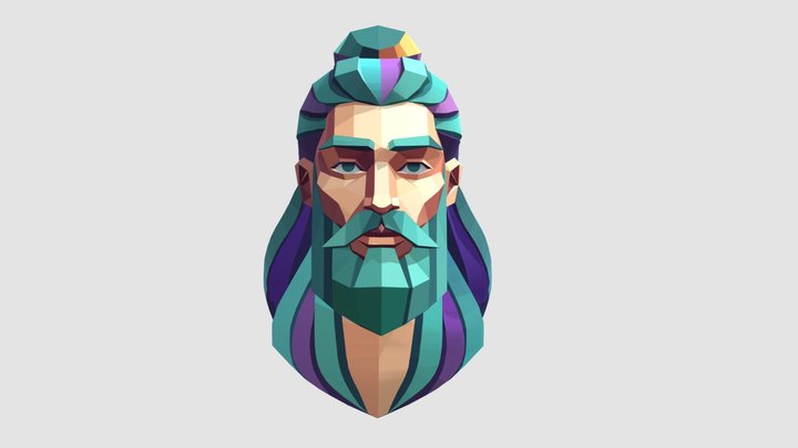 FaceColor 3D Model