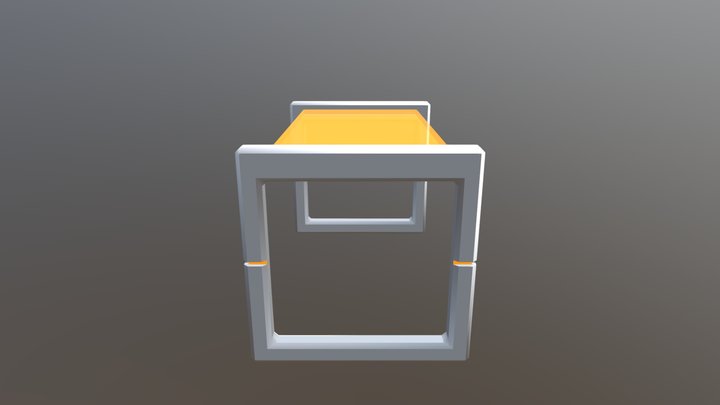 Avali Rectangle Table 3D Model