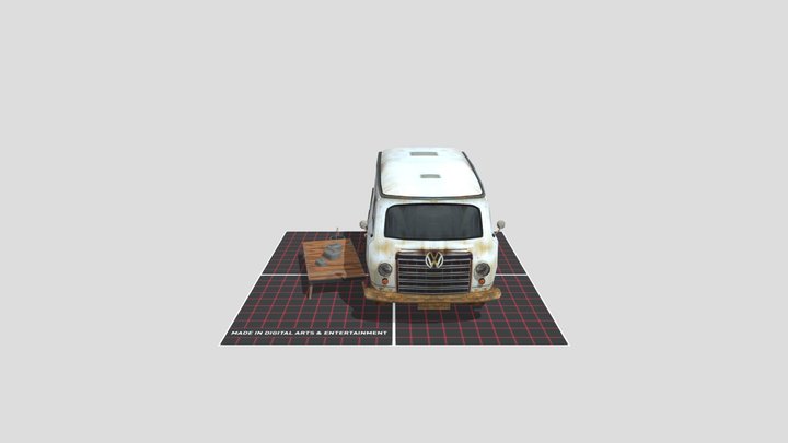 DAE 5 Finished Props - FOREST LONER 3D Model
