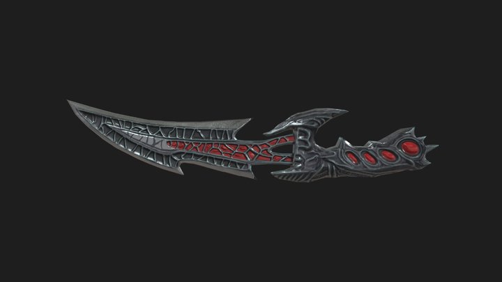 Morrowind daedric dager 3D Model