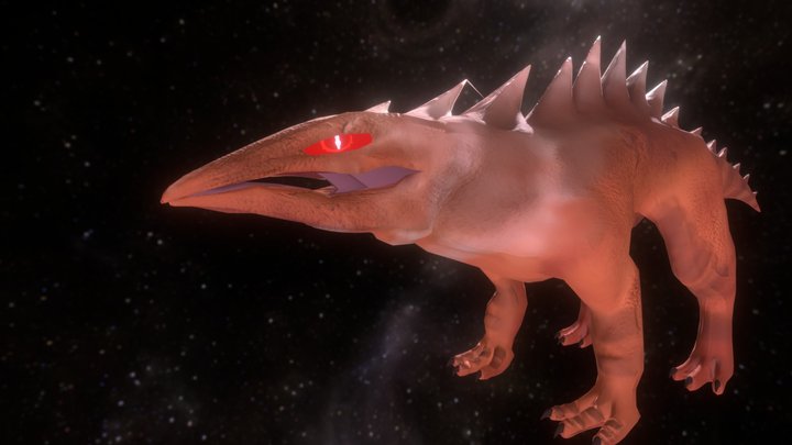 Flock Leader (Injured) RIG 3D Model