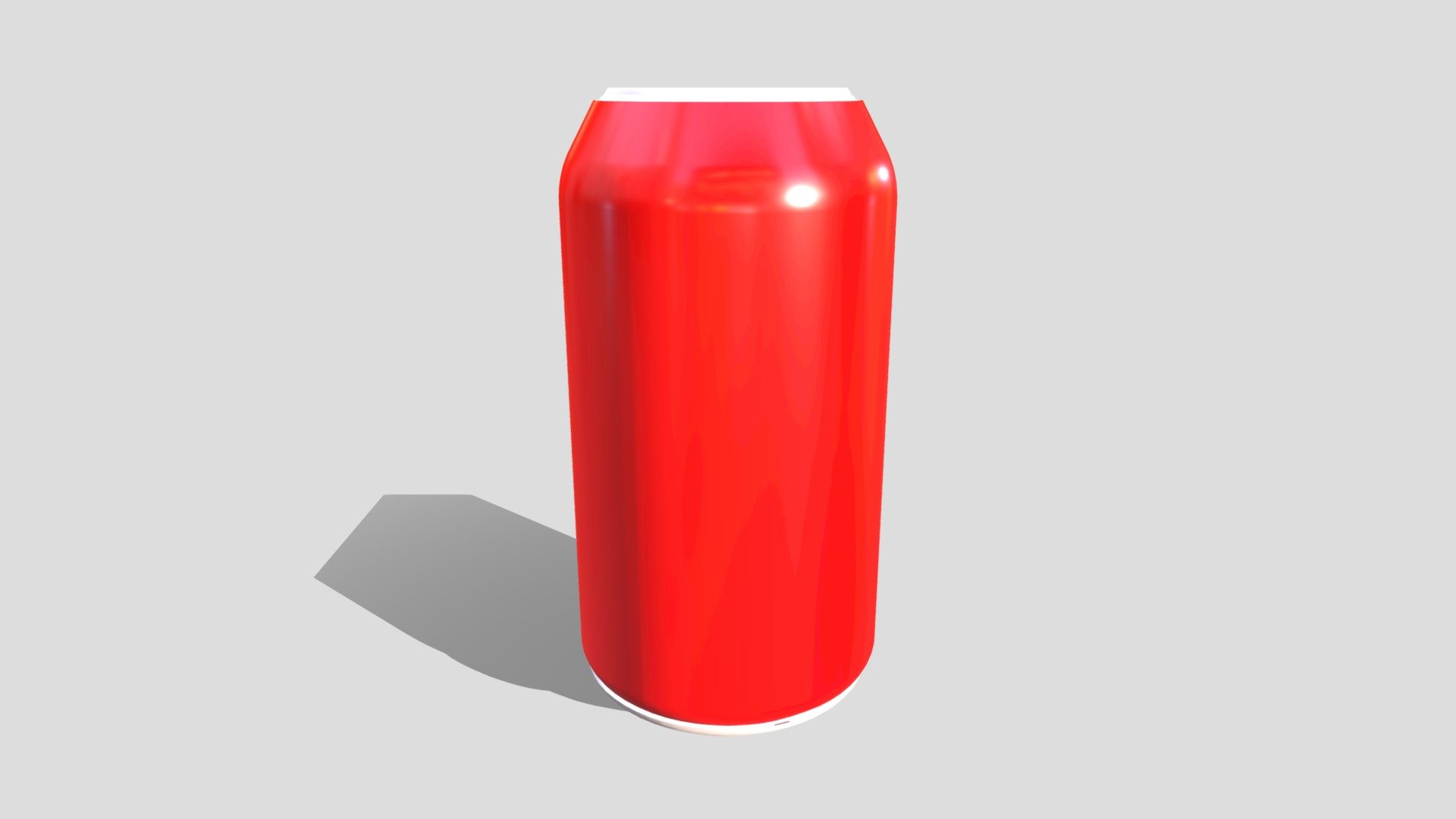low  metal coke can  Coca Cola