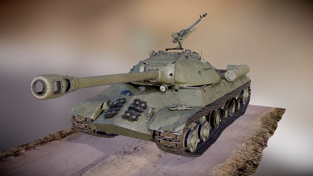 Tank IS-3 3D Model