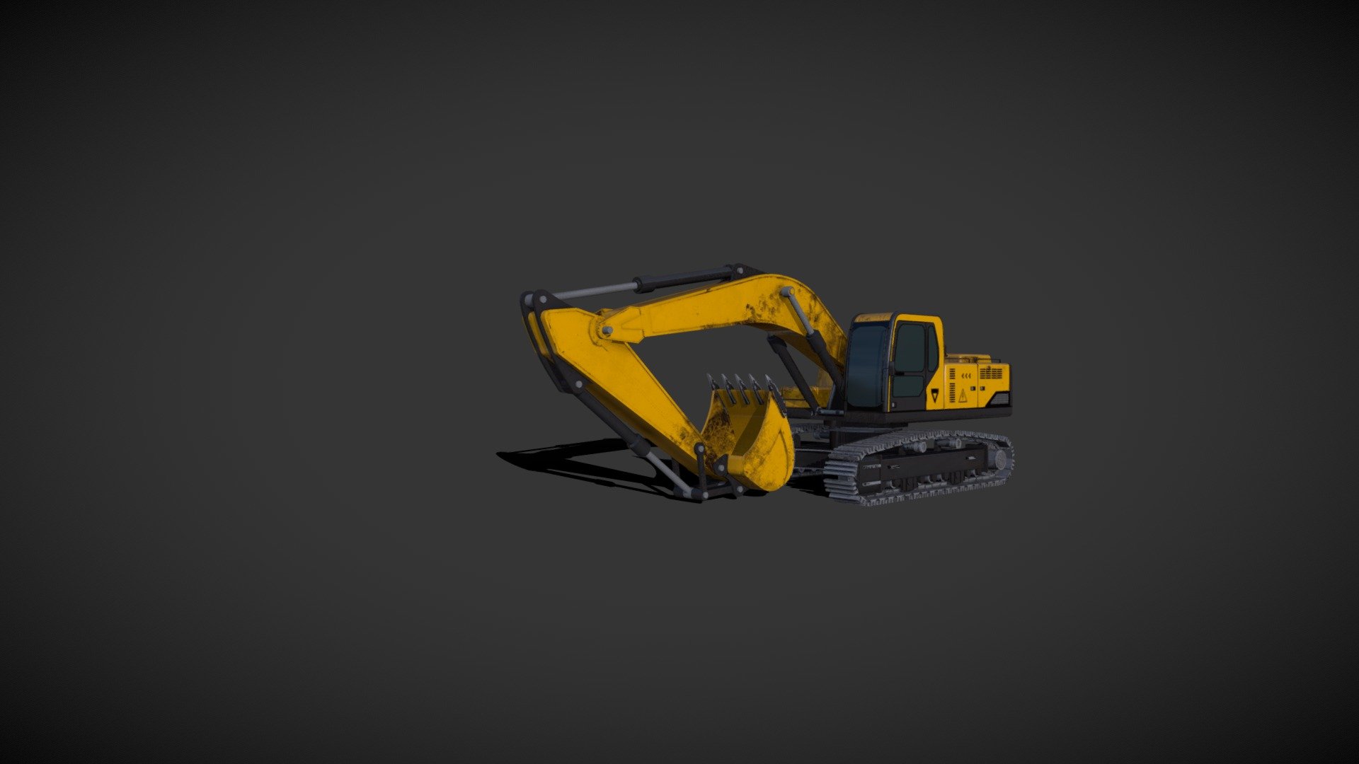 Digital Twin Excavator 3D model by Felix 3D (Asmol79) [5e1dff3