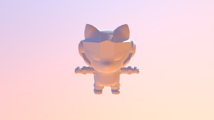 Player Character @ MOGGIE KNIGHT 3D Model
