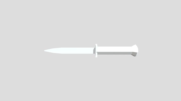 Army knife prop assignment 3D Model