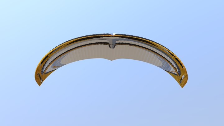 Paraglider Artwork3 3D Model
